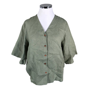 Unisex Nouki - Blouse, size 44 - Green (1)