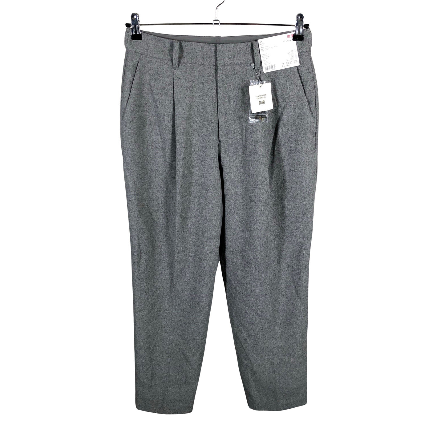 Unisex Uniqlo - Slacks, size 40 - Gray (1)