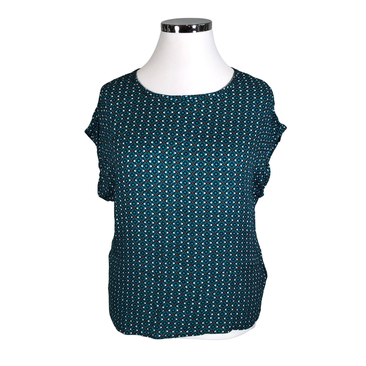 Unisex Marc O'Polo - Short-sleeved blouse, size 44 - Green (1)