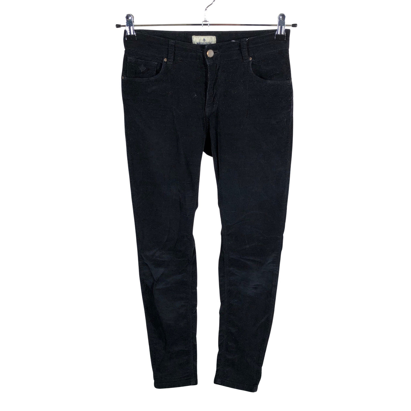 Unisex Morris - Velvet pants, size W27 - Black (1)