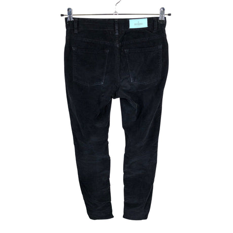 Unisex Morris - Velvet pants, size W27 - Black (2)