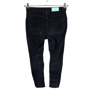 Unisex Morris - Velvet pants, size W27 - Black (2)