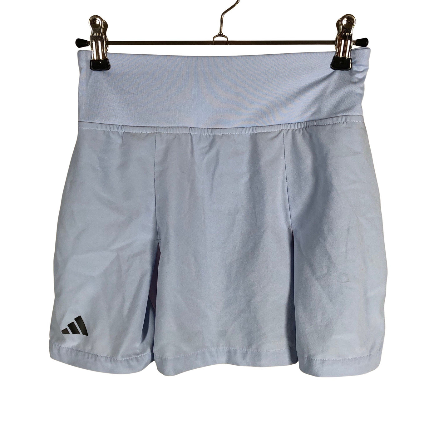 Unisex Adidas - Sports short skirt, size 152 - 158 - Light blue (1)