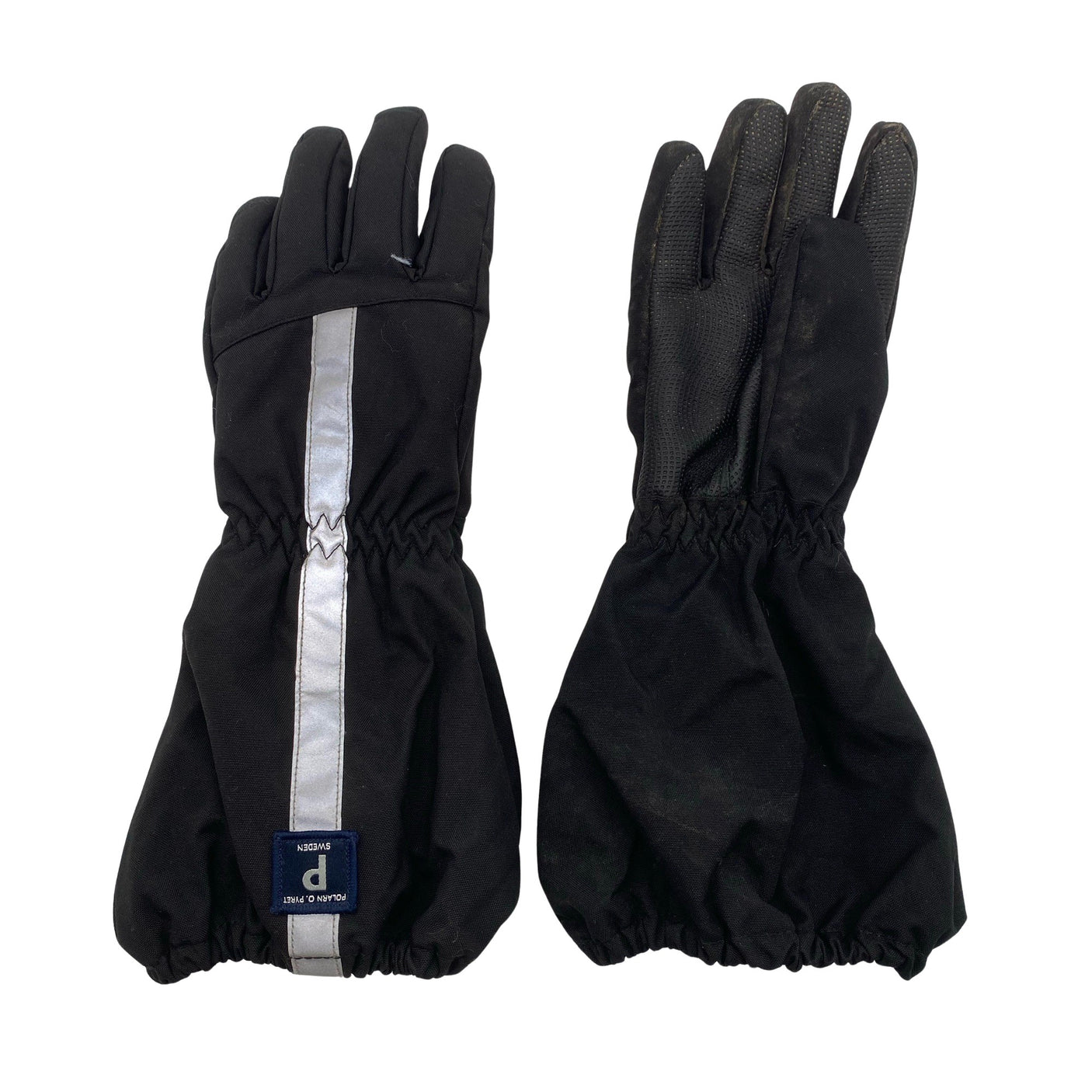 Unisex Polarn O. Pyret - Winter gloves, size 5 - 8 vuotta - Black (1)