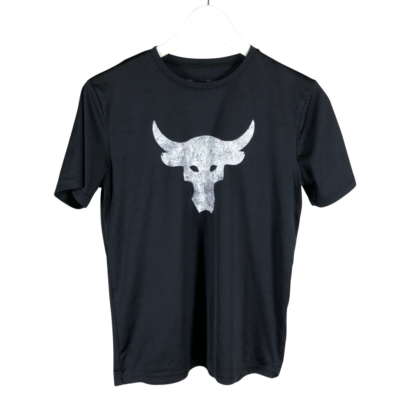 Unisex Under Armour - Sports shirt, short sleeve, size 158 - 164 - Black (1)