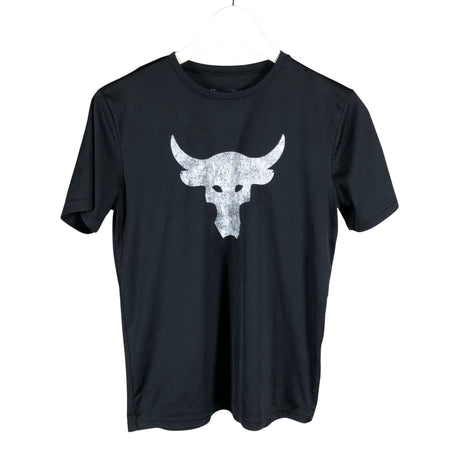 Unisex Under Armour - Sports shirt, short sleeve, size 158 - 164 - Black ()