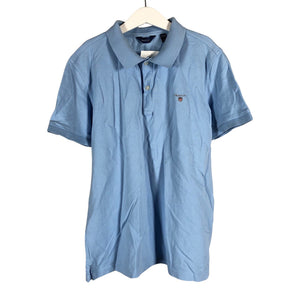 Unisex Gant - Polo shirt, size 158 - 164 - Light blue (1)