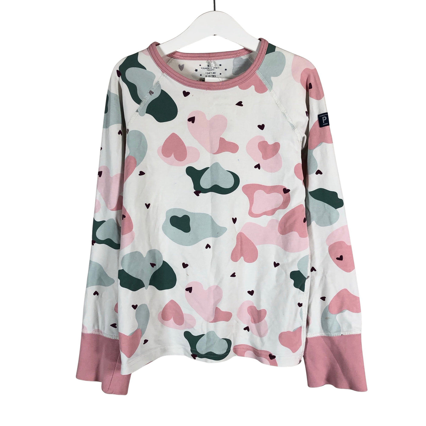 Unisex Polarn O. Pyret - Nightshirt, size 134 - 140 - Light pink (1)