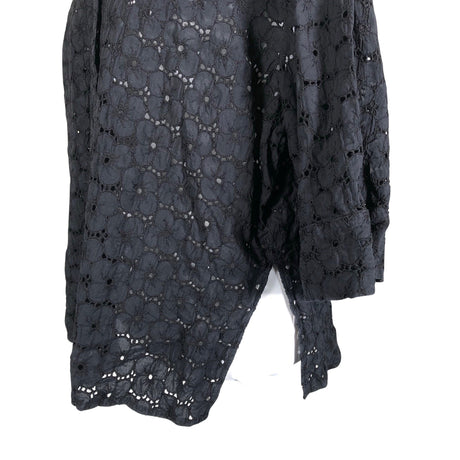 Unisex Uhana Design - Short-sleeved blouse, size 44 - Black (2)