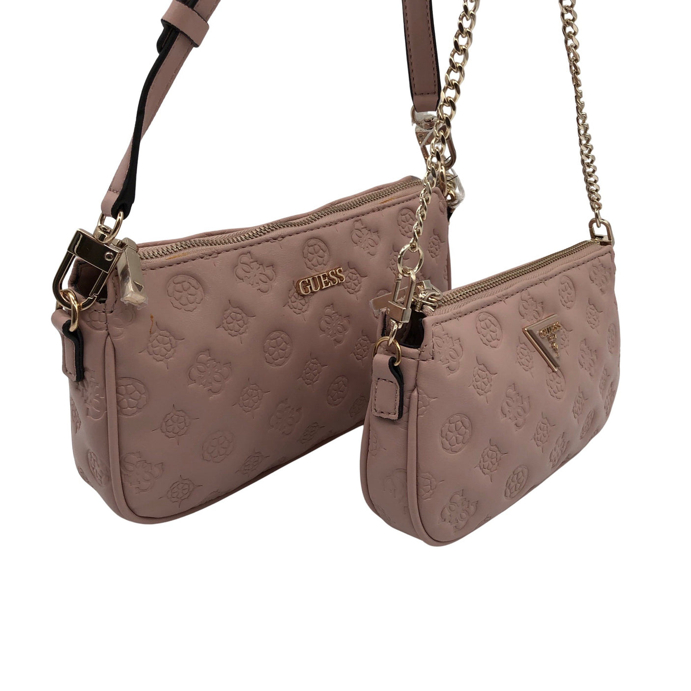 Unisex Guess - Shoulder bag, size Midi - Light pink (2)