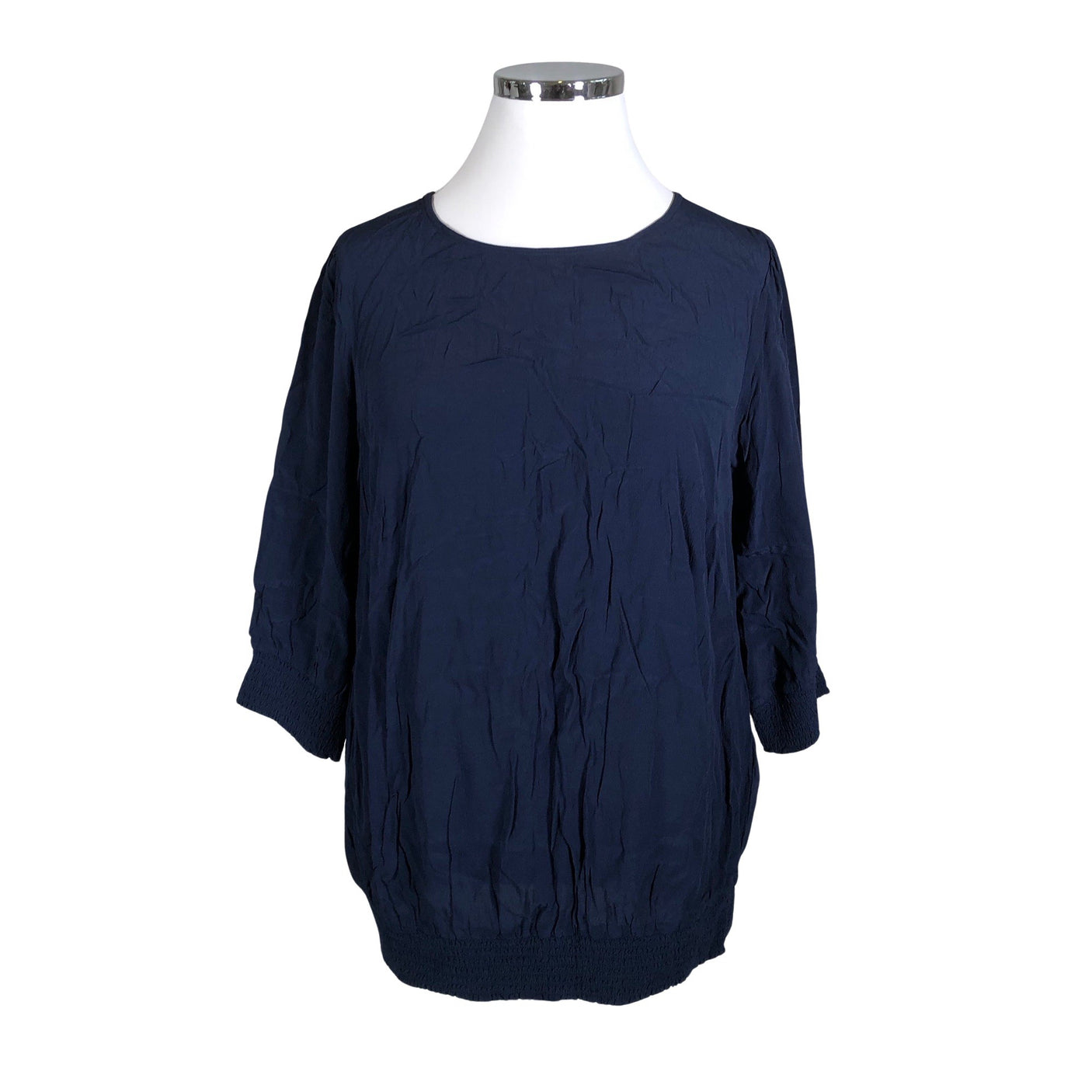 Unisex Zizzi - Short-sleeved blouse, size 46 - Blue (1)