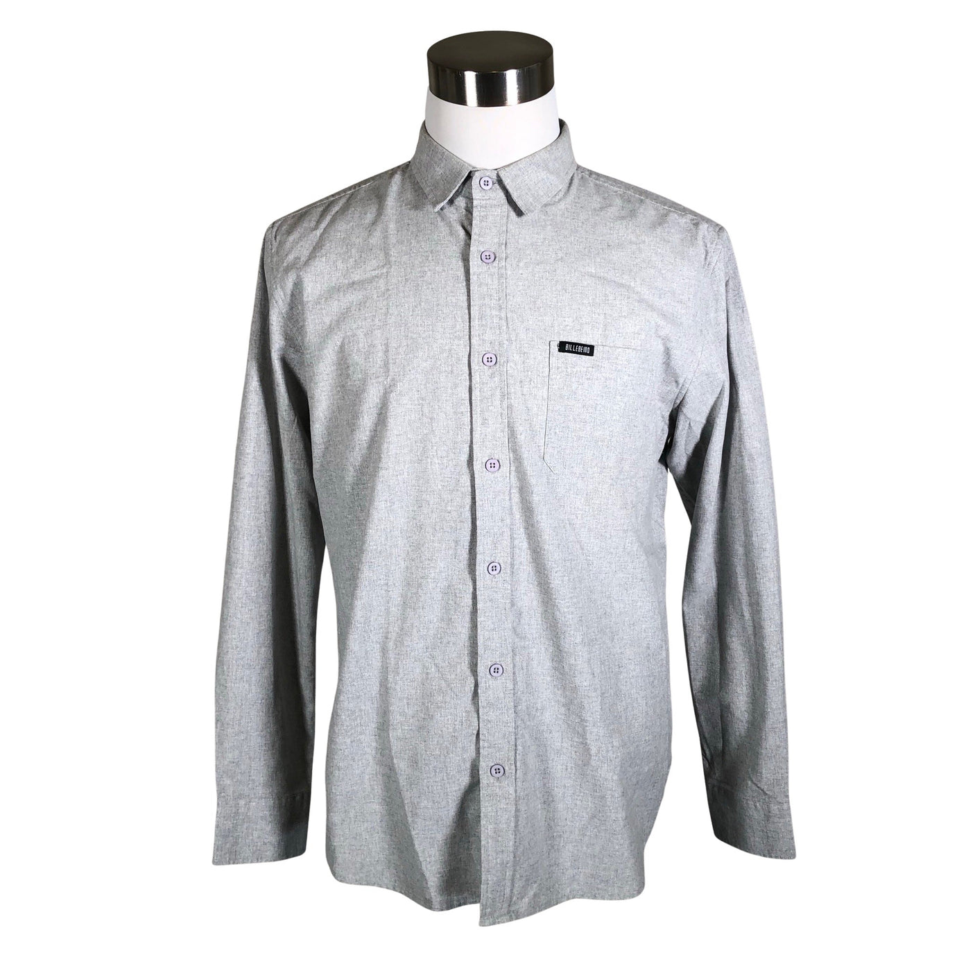 Unisex Les Deux - Collared shirt, size M - Gray (1)