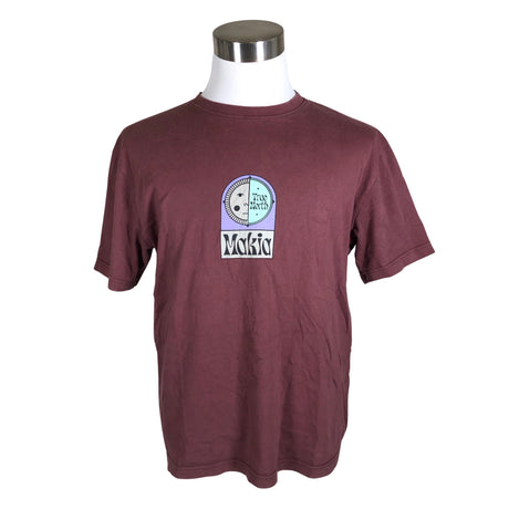 Unisex Makia - T-shirt, size M - Wine red ()