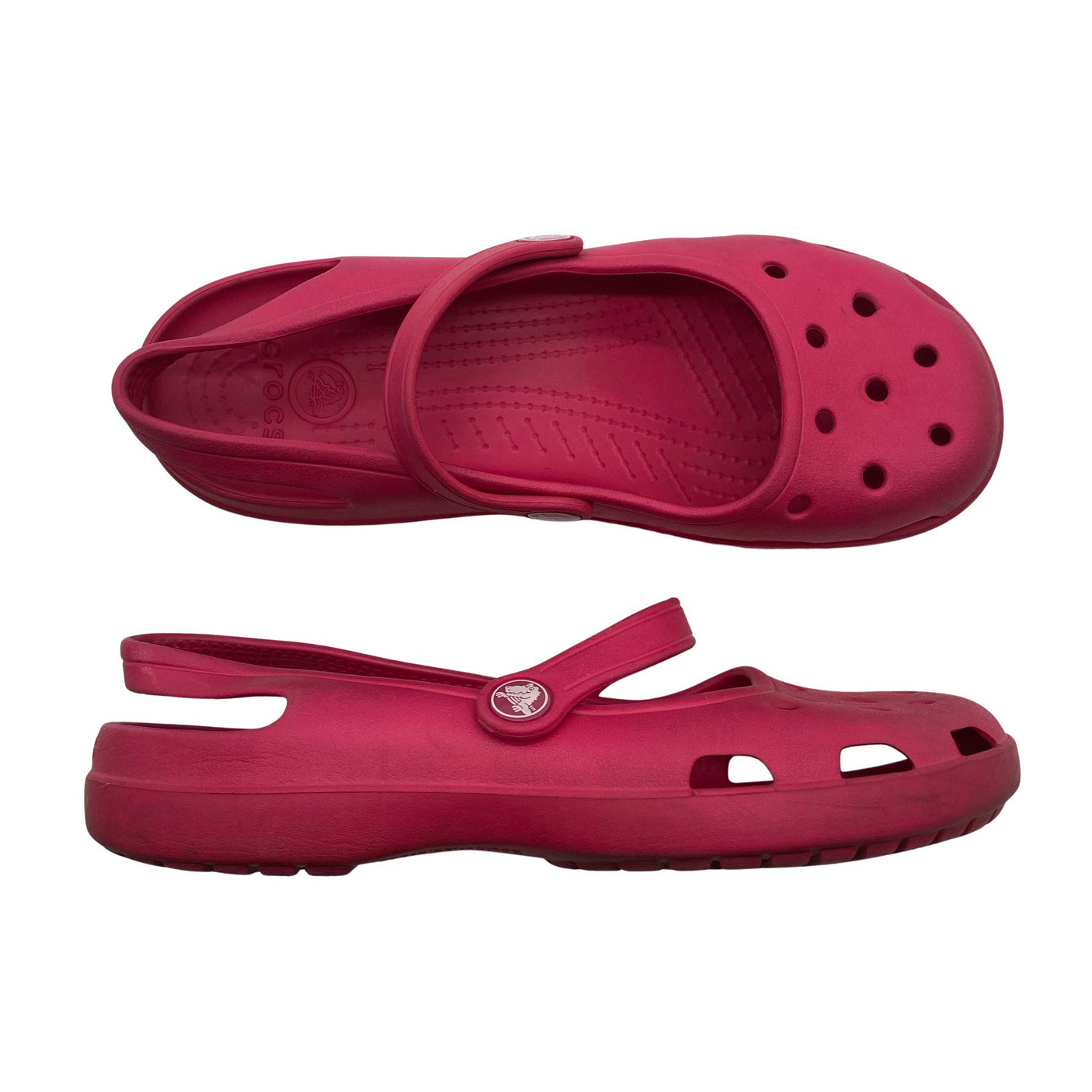 Unisex Crocs - Ballerinas, size 39 - Light pink (1)