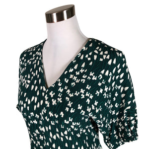 Unisex Marimekko - Schiffon dress, size 34 - Green (3)