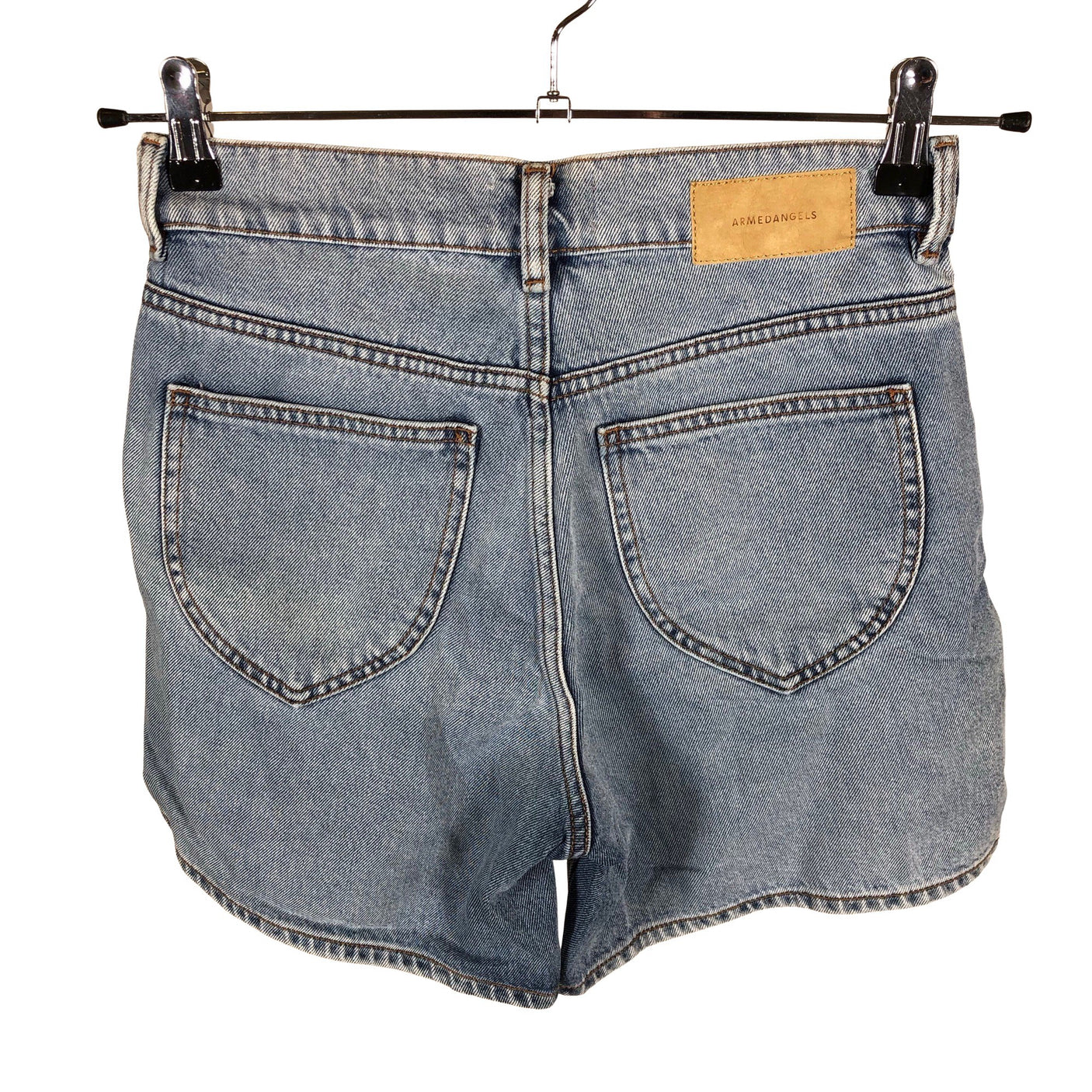 Unisex Armedangels - Denim shorts, size W26 - Blue (2)