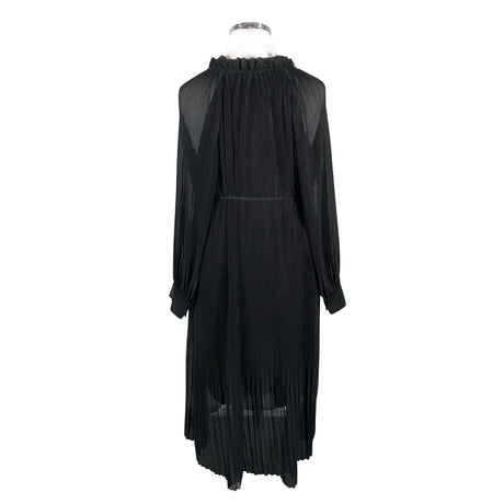 Unisex Samsoe&Samsoe - Schiffon dress, size 42 - Black (2)