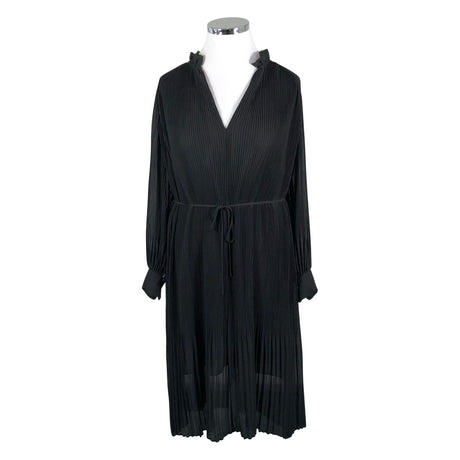 Unisex Samsoe&Samsoe - Schiffon dress, size 42 - Black ()