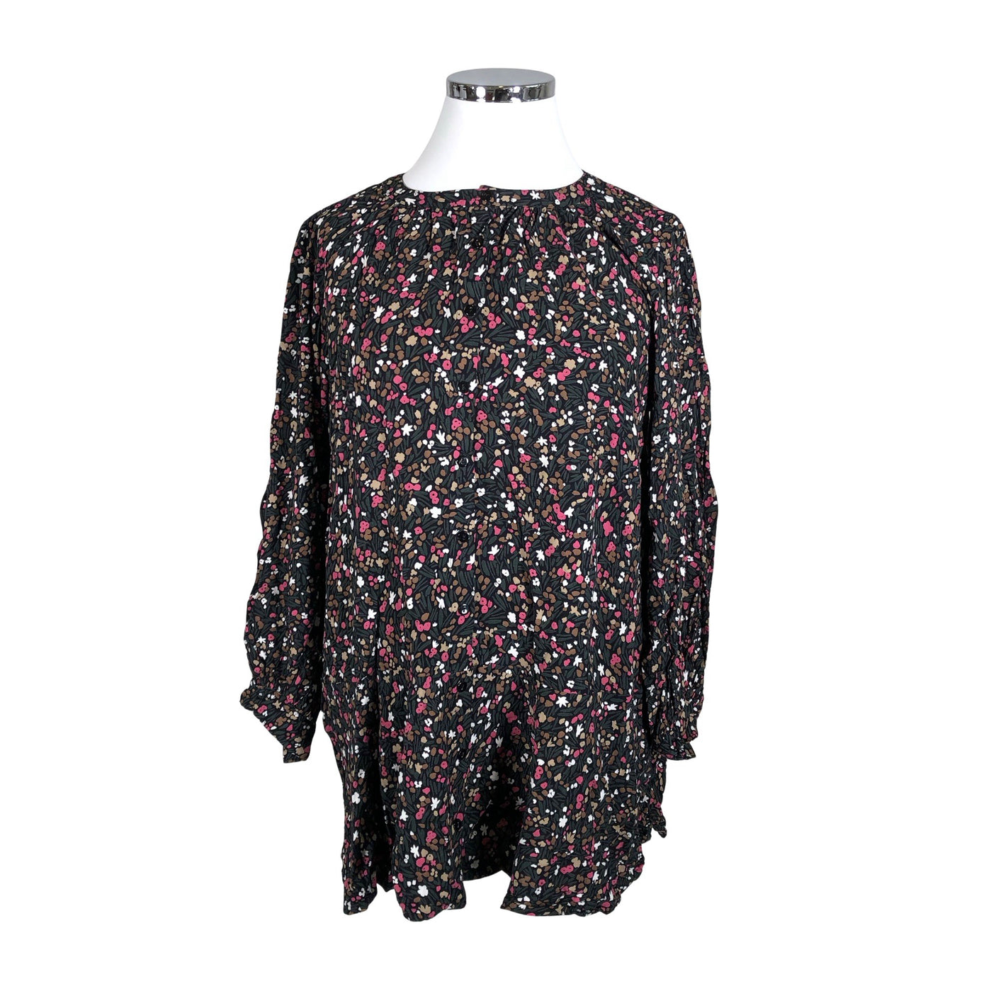 Unisex Nanso - Schiffon tunic, size 44 - Green (1)