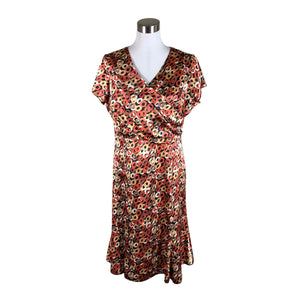 Unisex Tazzia - Party dress, size 40 - Brown (1)