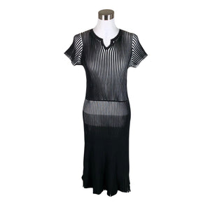 Unisex Derhy - Knit dress, size 38 - Black (1)