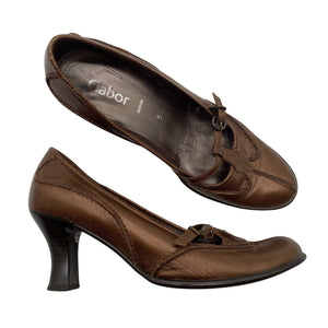 Unisex Gabor - High heels, size 38 - Brown (1)