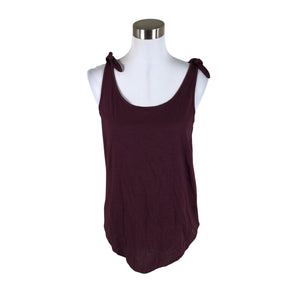 Unisex Esprit - Tricot tank top, size 38 - Wine red (1)