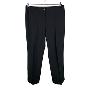 Unisex Voglia - Straight leg trousers, size 42 - Black (1)