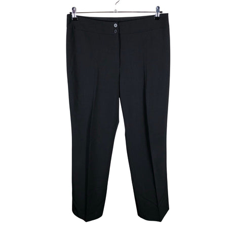 Unisex Voglia - Straight leg trousers, size 42 - Black ()