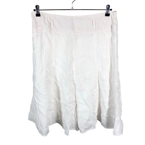 Unisex Gerry Weber - Fabric skirt, size 42 - White (1)