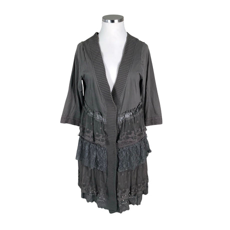 Unisex Cream - Tricot dress, size 42 - Gray ()