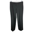 Unisex Mosaic - Straight leg trousers, size 42 - Black ()
