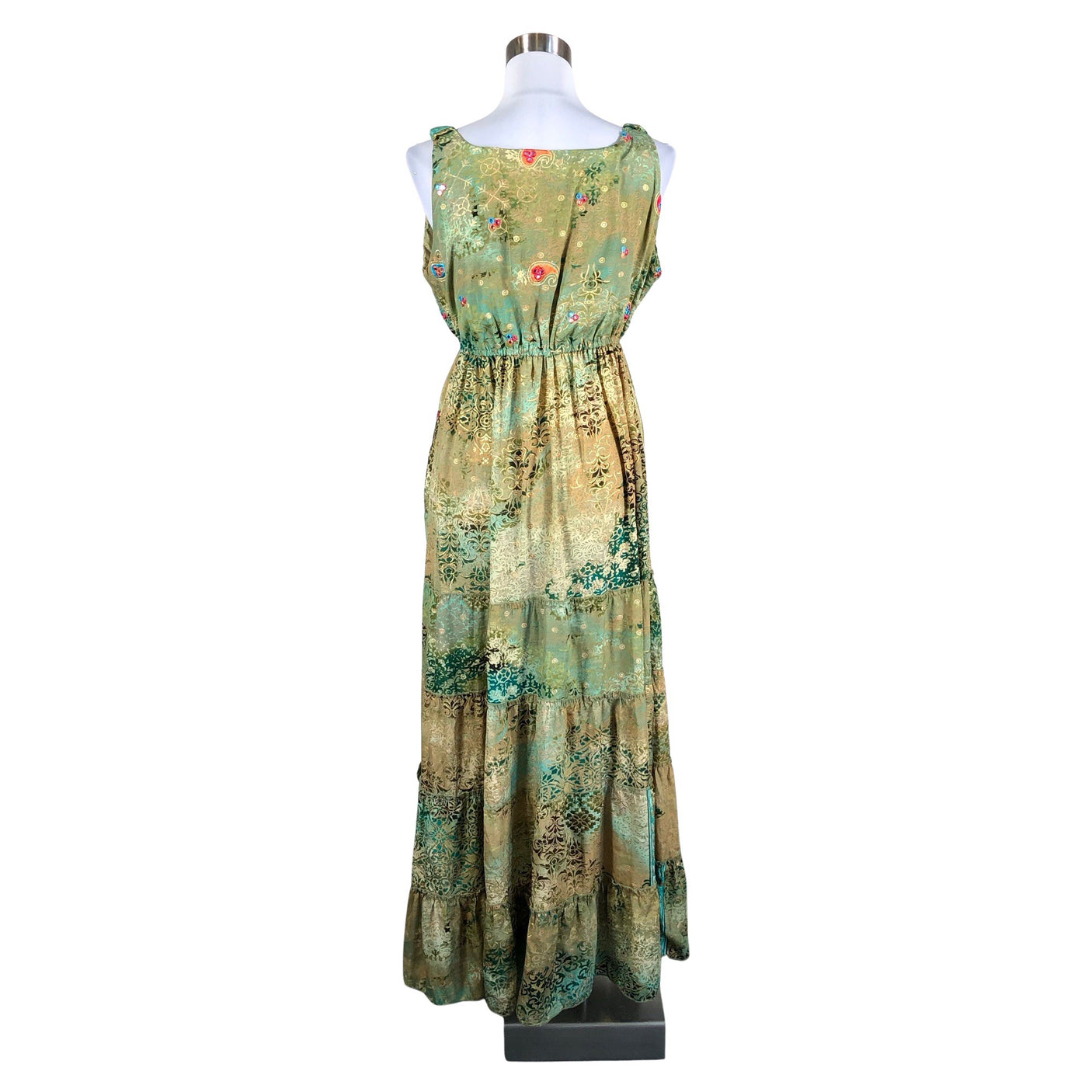 Unisex Lula Natura - Maxi dress, size 42 - Green (2)