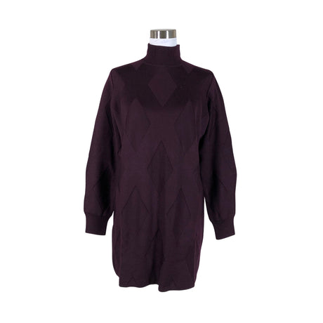 Unisex COS - Knit tunic, size 40 - Wine red ()