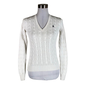 Unisex Ralph Lauren Sport - Sweater, size 34 - White (1)