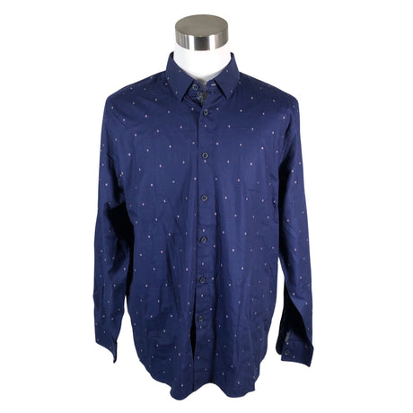 Unisex Ted Baker - Collared shirt, size XXXL - Blue ()