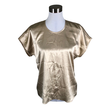 Unisex Finnsön - Short-sleeved blouse, size 38 - Beige ()