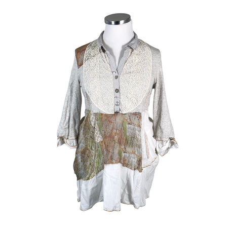 Unisex Biba - Tricot tunic, size 42 - Gray ()
