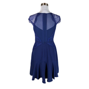 Unisex Coast - Schiffon dress, size 36 - Blue (2)