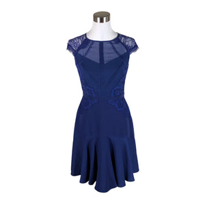 Unisex Coast - Schiffon dress, size 36 - Blue (1)
