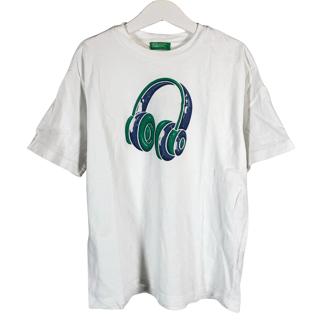Unisex Benetton - T-shirt, size 134 - 140 - White (1)