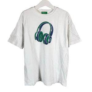 Unisex Benetton - T-shirt, size 134 - 140 - White (1)