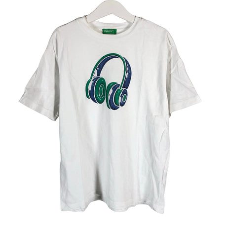 Unisex Benetton - T-shirt, size 134 - 140 - White ()