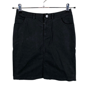 Unisex R-collection - Denim skirt, size 36 - Black (1)