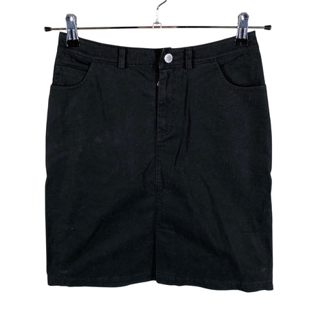 Unisex R-collection - Denim skirt, size 36 - Black ()