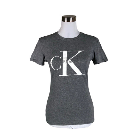 Unisex Calvin Klein Jeans - T-shirt, size 34 - Gray ()