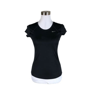 Unisex Nike - Sports shirt, short sleeve, size 34 - Black (1)