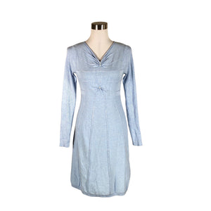 Unisex Fransa - Knit dress, size 36 - Light blue (1)