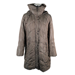 Unisex Frandsen - Down jacket, size 46 - Brown (1)