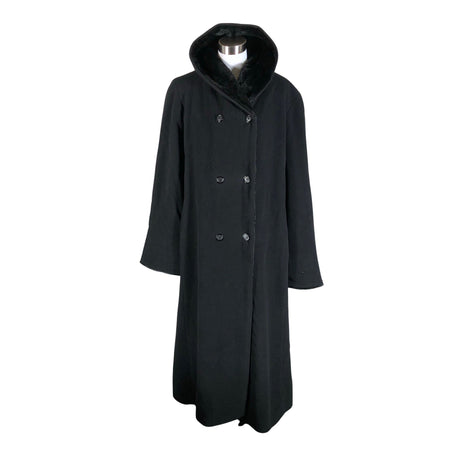 Unisex Kello - Wool coat, size 40 - Black ()